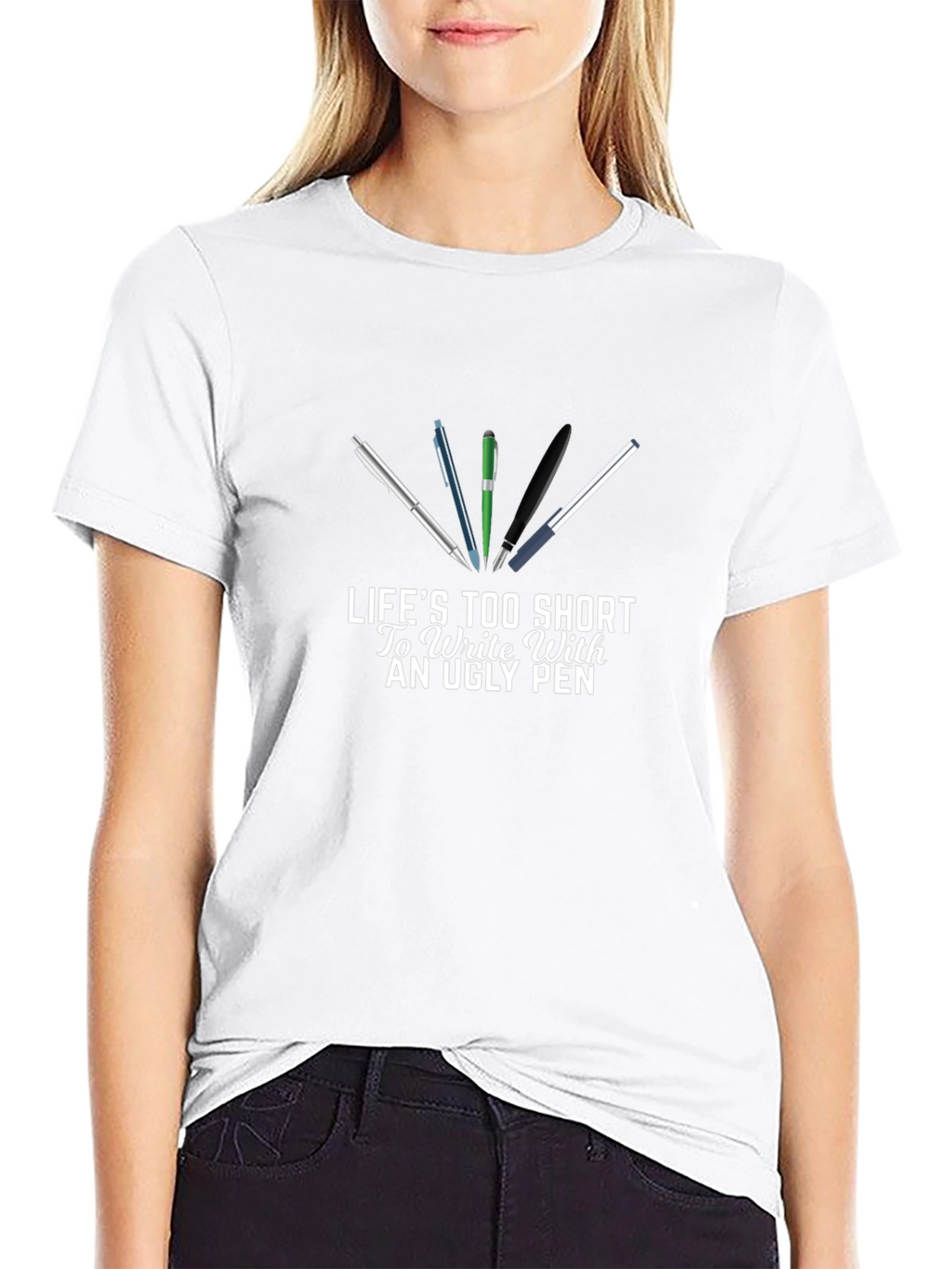 Lifes Too Short Funny Writer T-Shirt