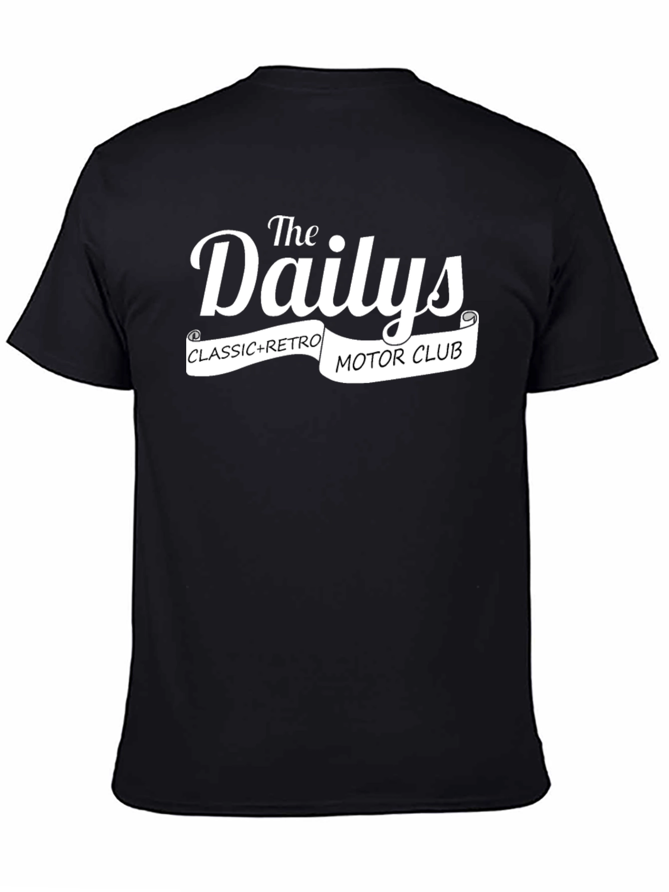 The Dailys Classic Retro Motor Club T-Shirt