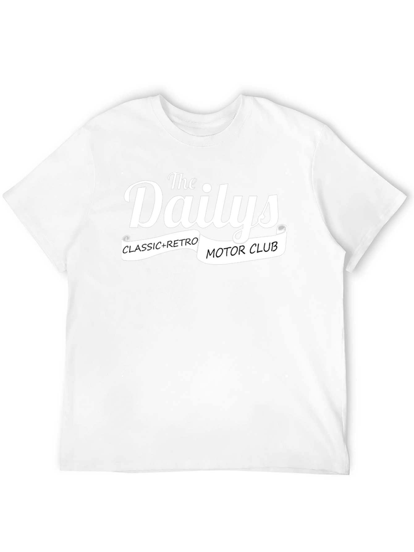 The Dailys Classic Retro Motor Club T-Shirt