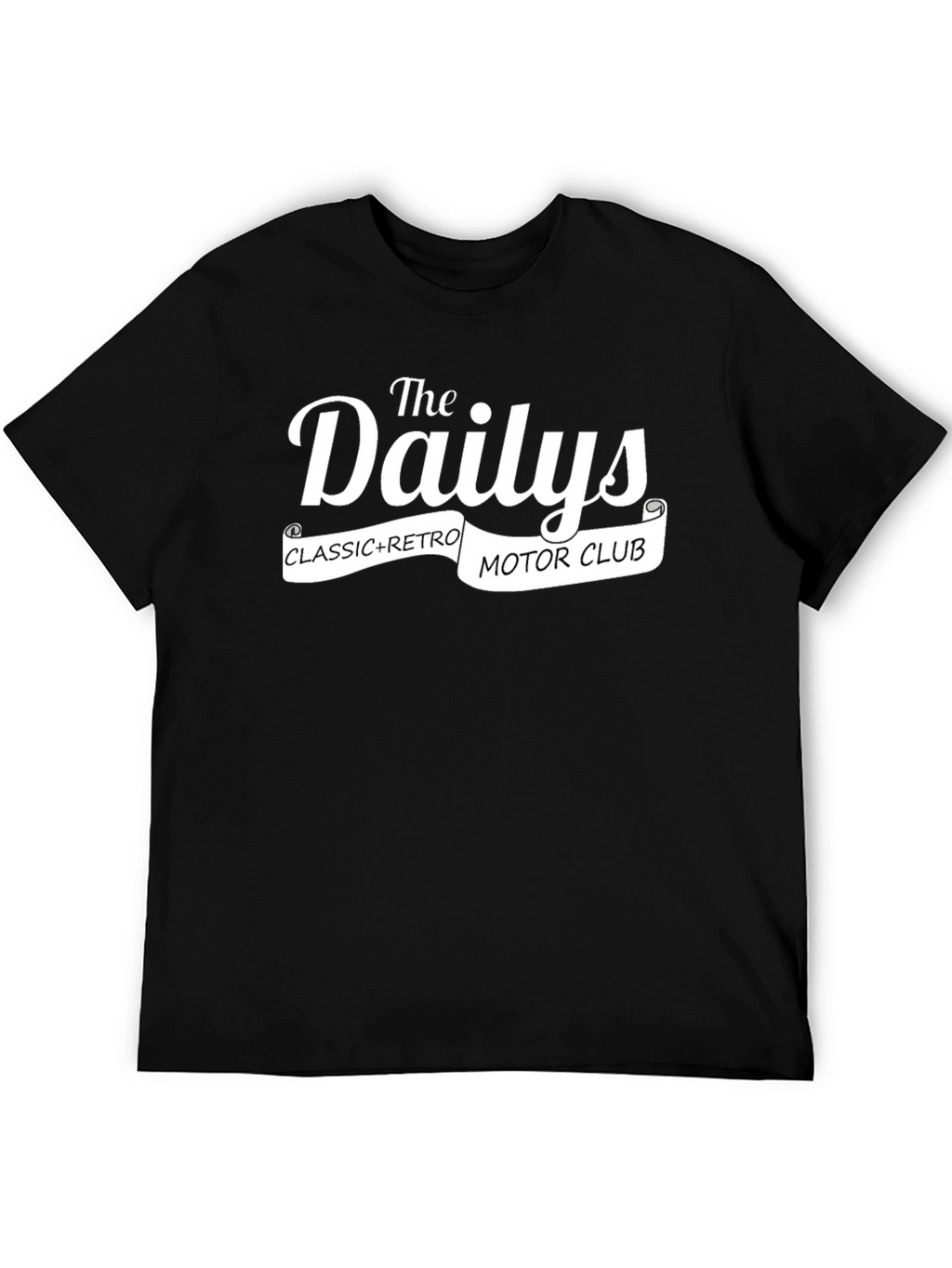 The Dailys Classic Retro Motor Club T-Shirt