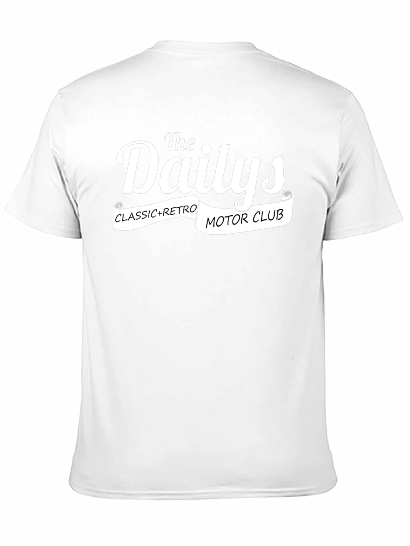 The Dailys Classic Retro Motor Club T-Shirt