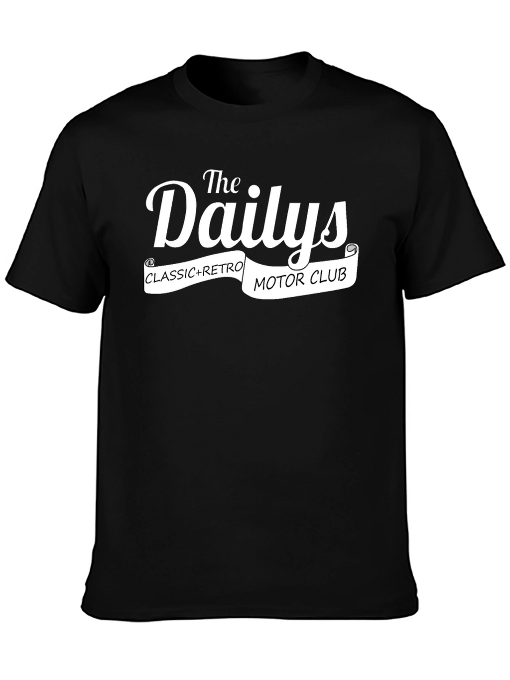 The Dailys Classic Retro Motor Club T-Shirt