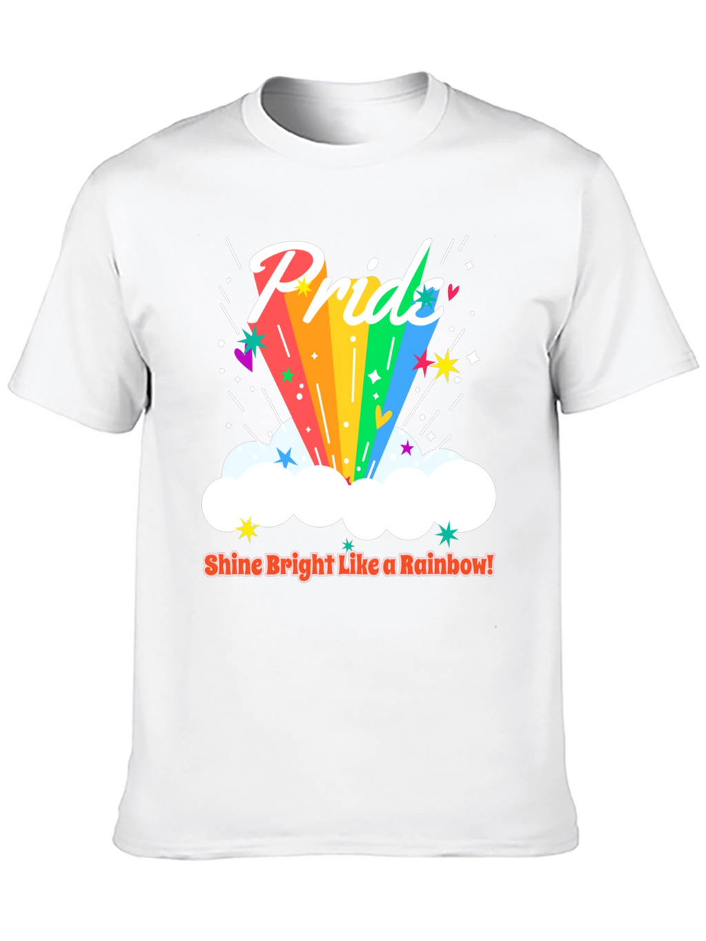Pride Rainbow Graphic Tee