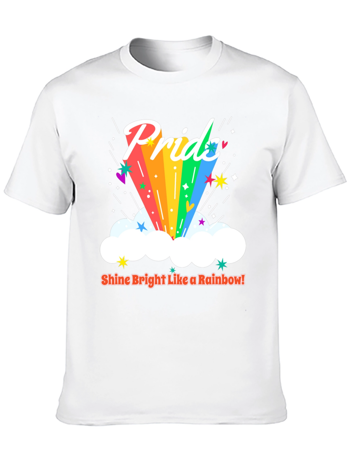 Pride Rainbow Graphic Tee