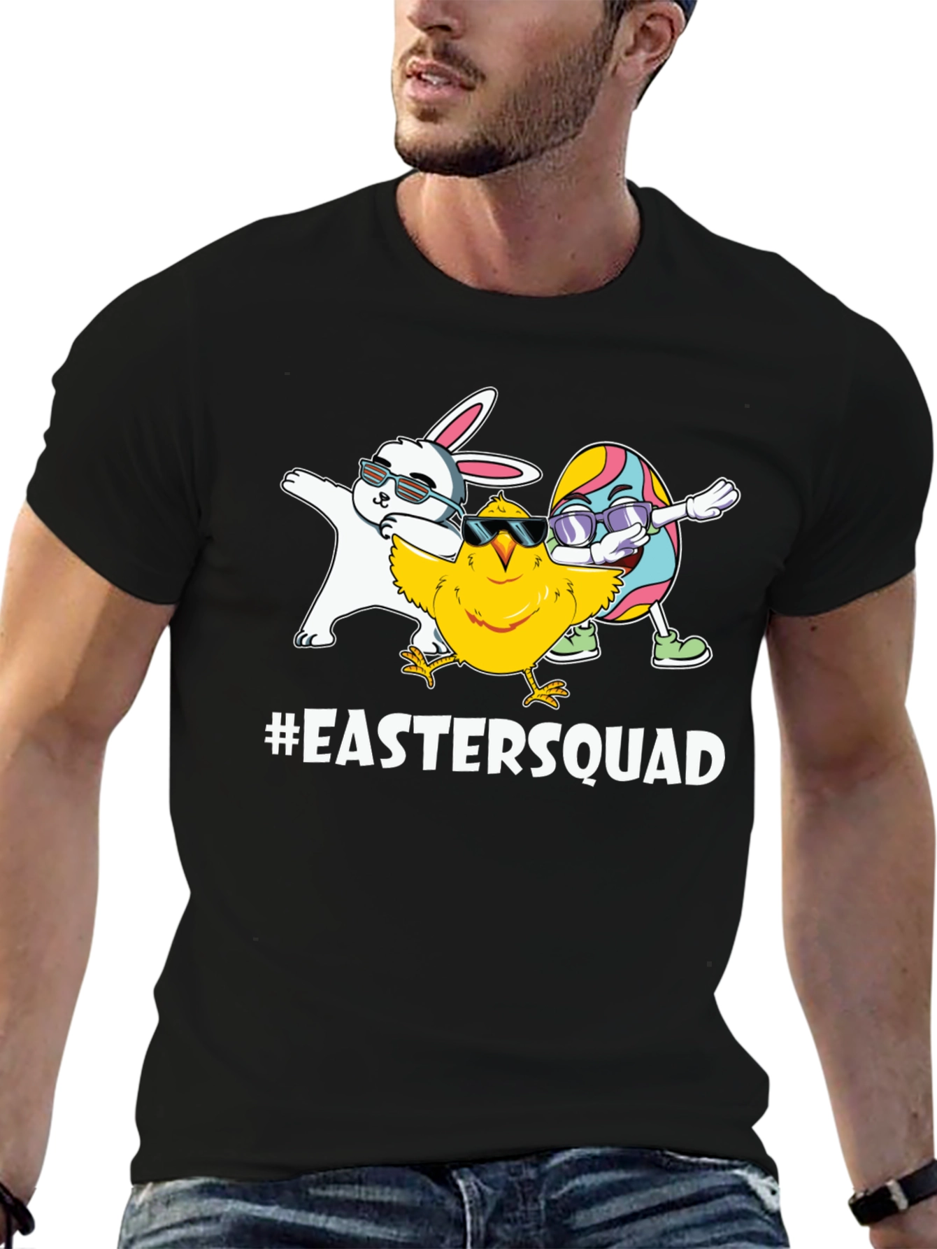 Easter Squad Graphic Tee - Fun Easter Apparel