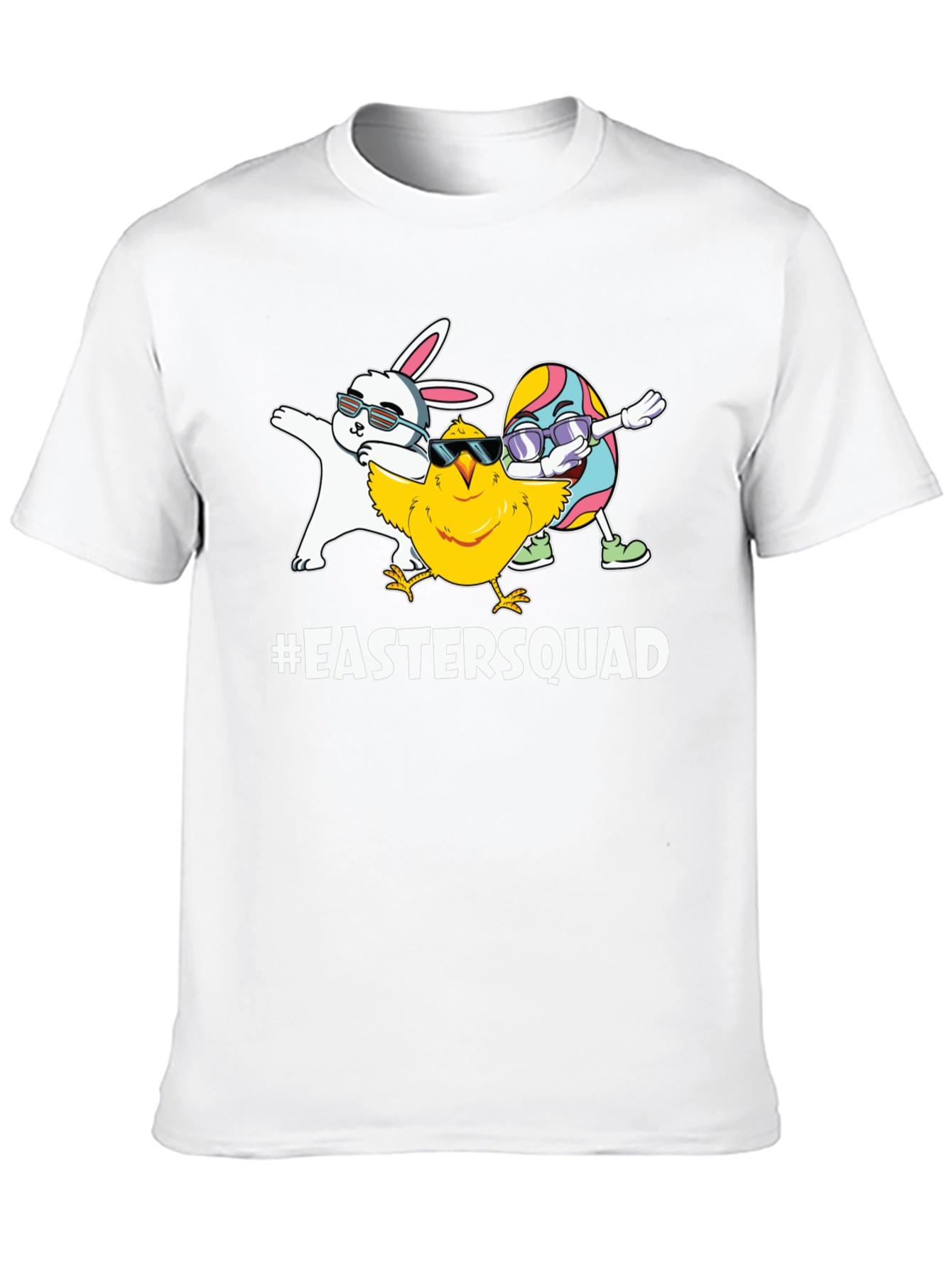 Easter Squad Graphic Tee - Fun Easter Apparel