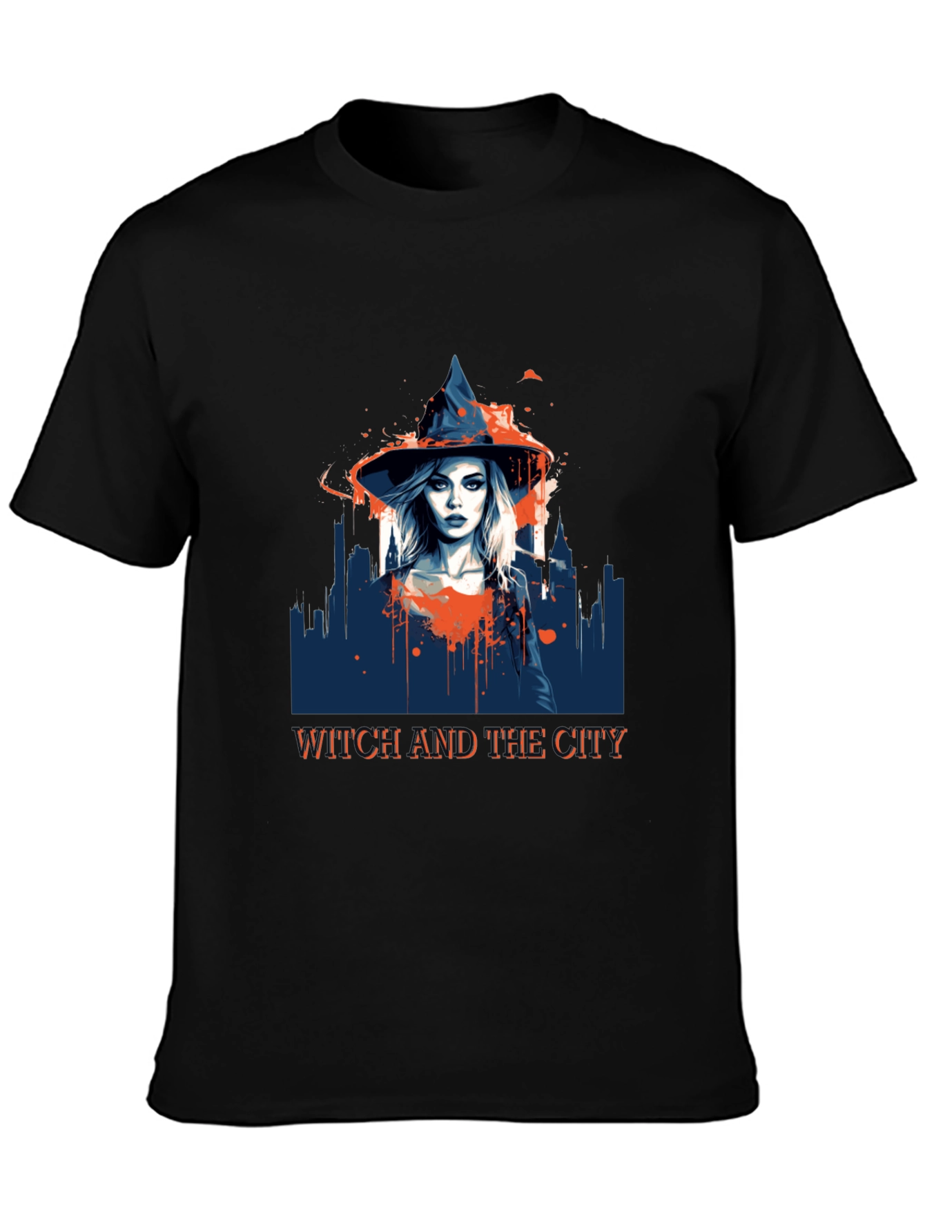 Witch and the City Graphic Tee - Stylish Unisex T-Shirt