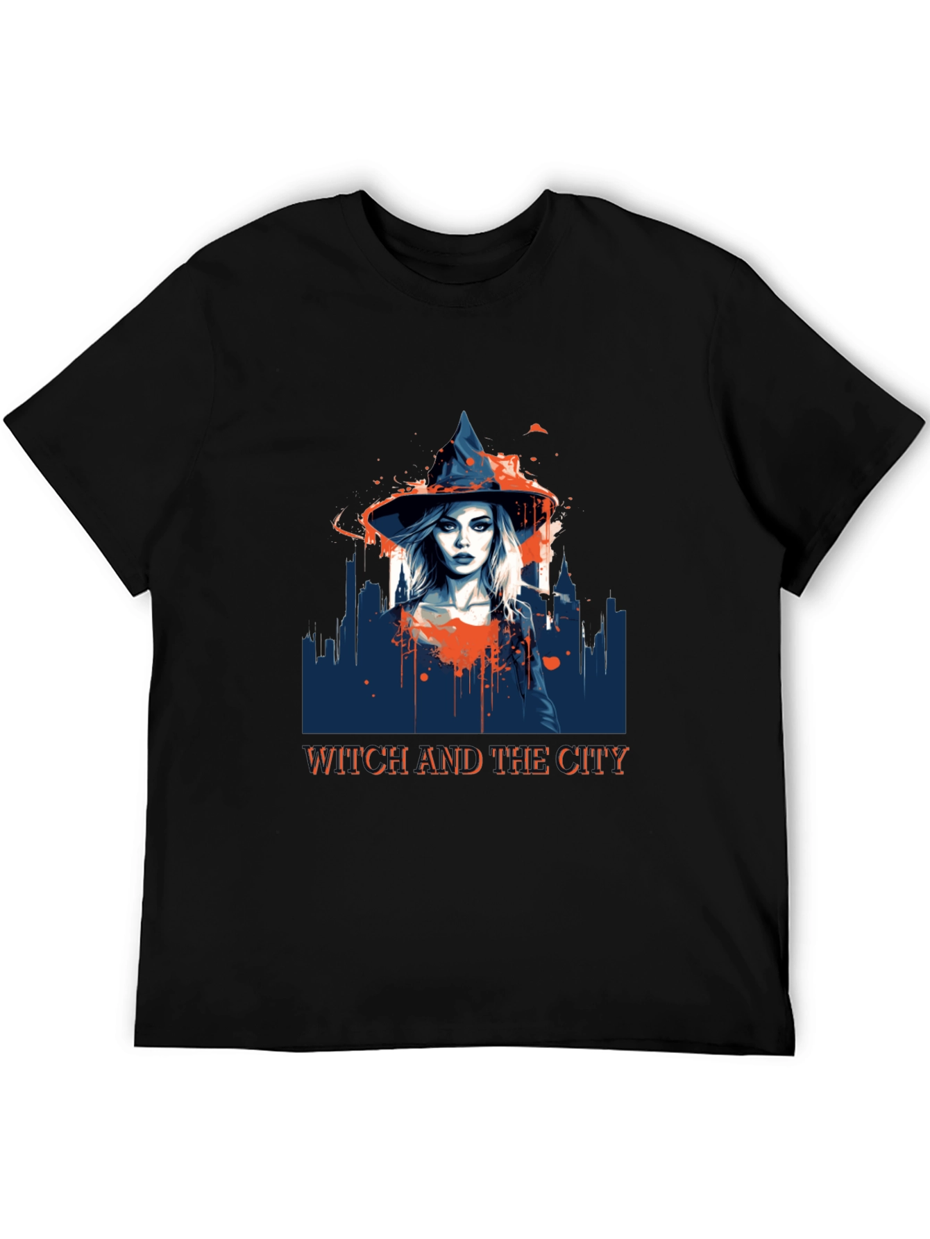 Witch and the City Graphic Tee - Stylish Unisex T-Shirt