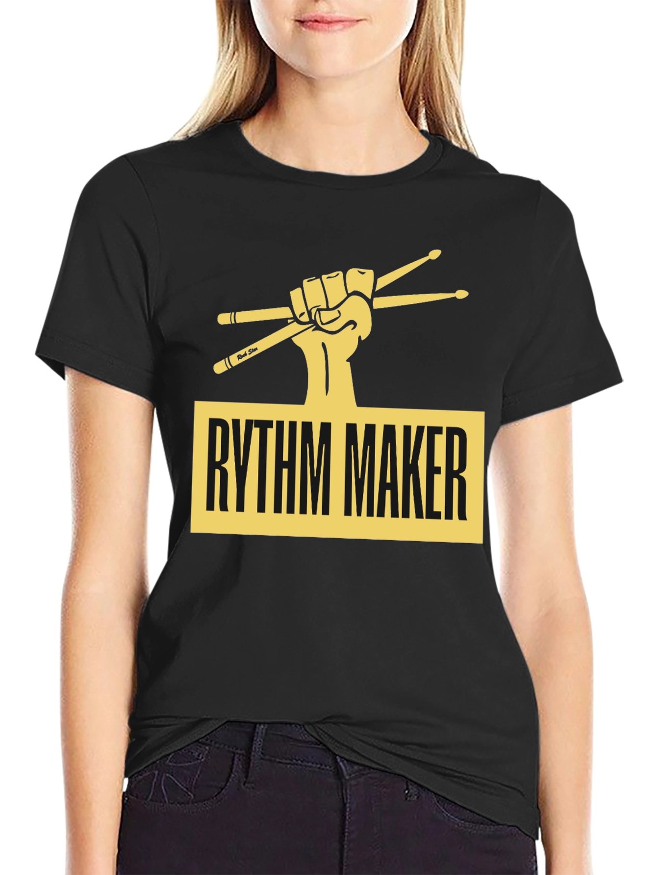 Rhythm Maker Drummer T-Shirt - Music Lover Tee