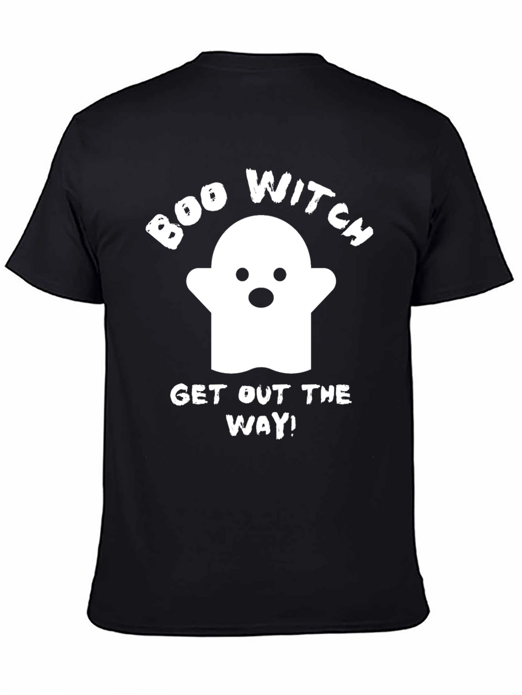 Boo Witch Halloween Graphic T-Shirt