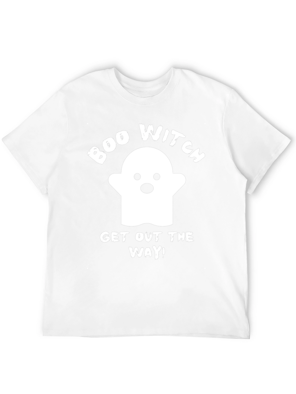 Boo Witch Halloween Graphic T-Shirt