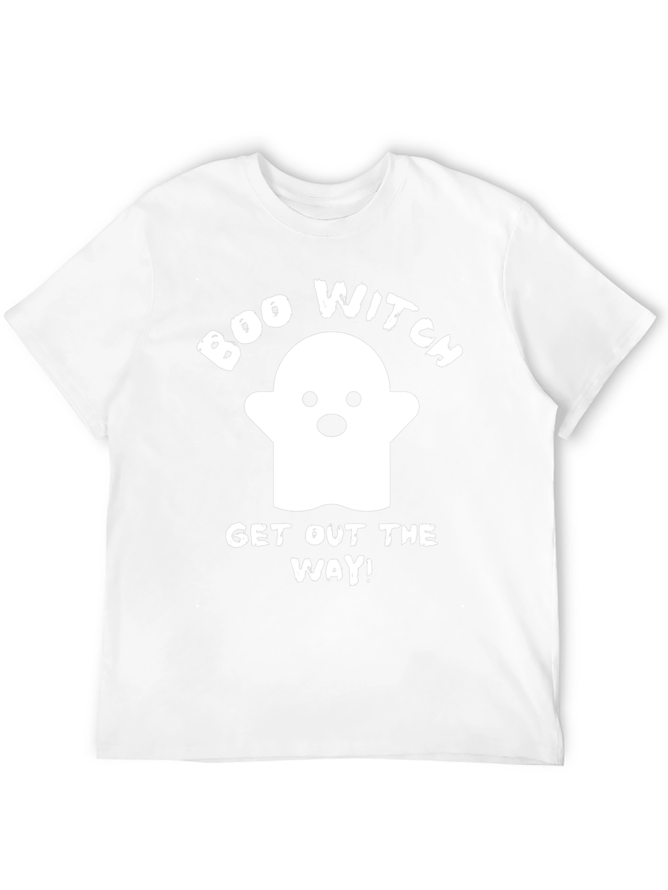 Boo Witch Halloween Graphic T-Shirt