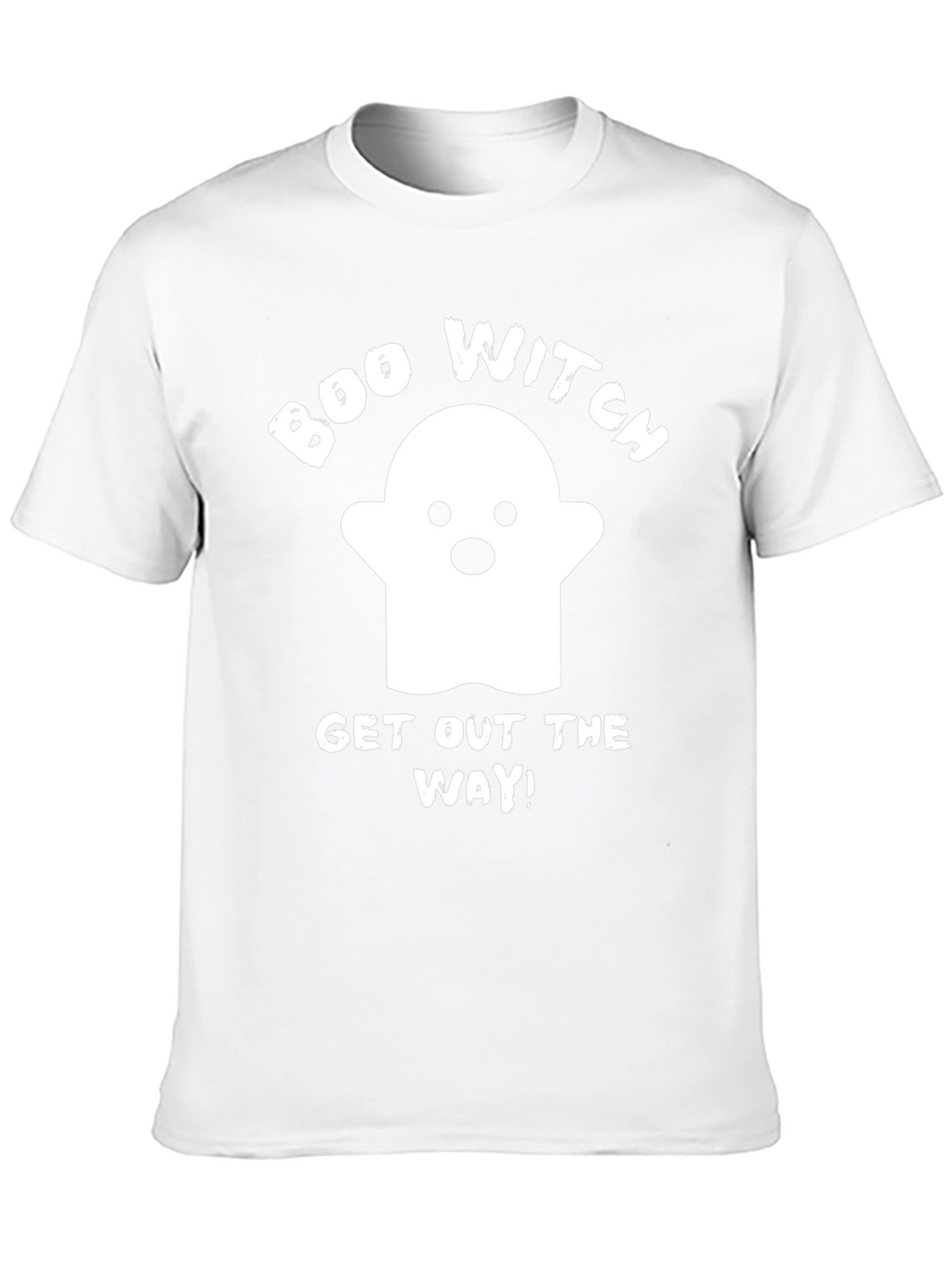 Boo Witch Halloween Graphic T-Shirt