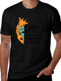 I Like Africa Giraffe Graphic T-Shirt - Unisex