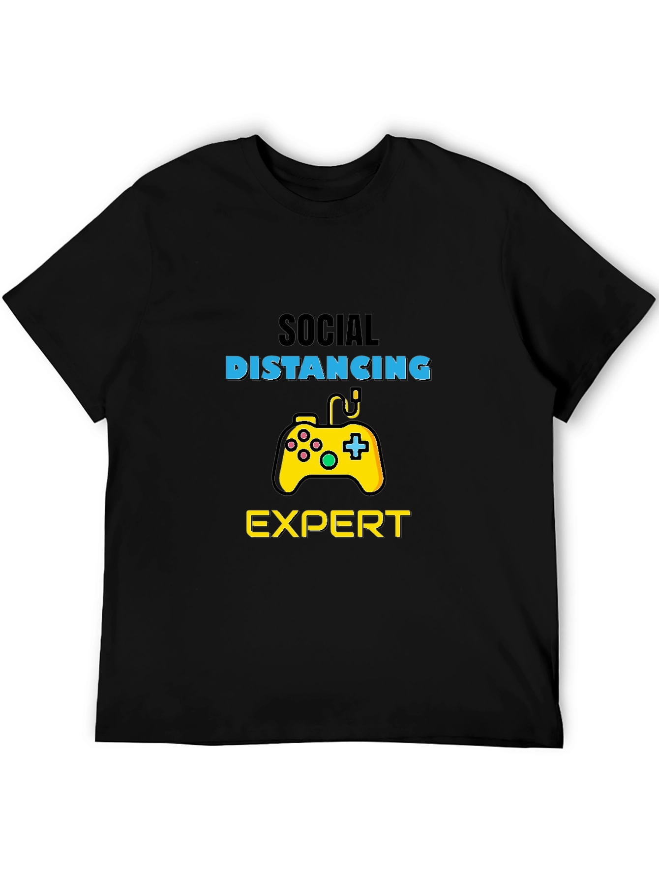 Social Distancing Expert Gamer T-Shirt