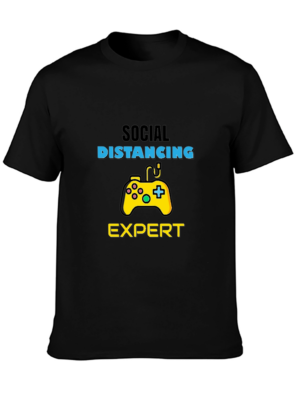 Social Distancing Expert Gamer T-Shirt