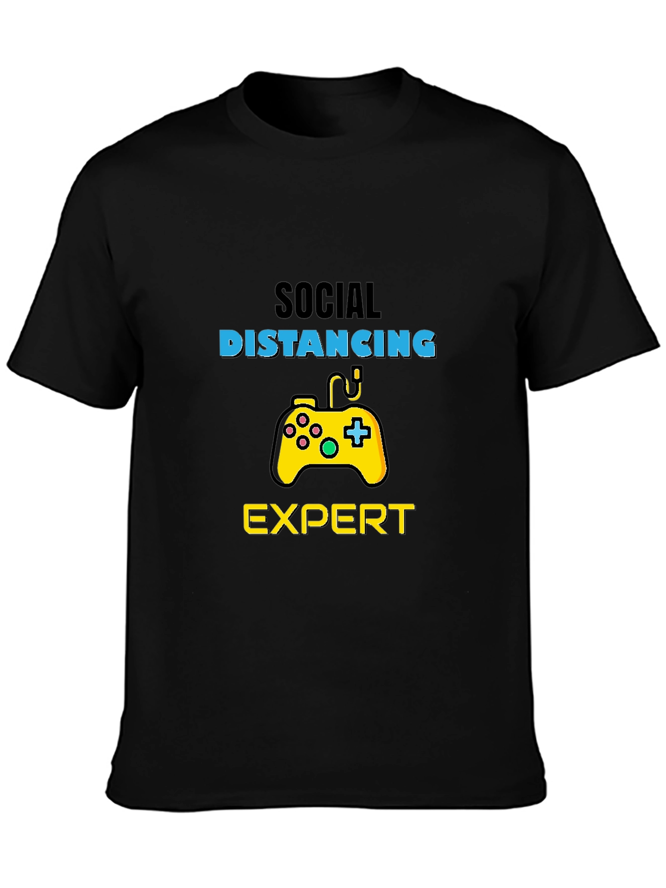 Social Distancing Expert Gamer T-Shirt