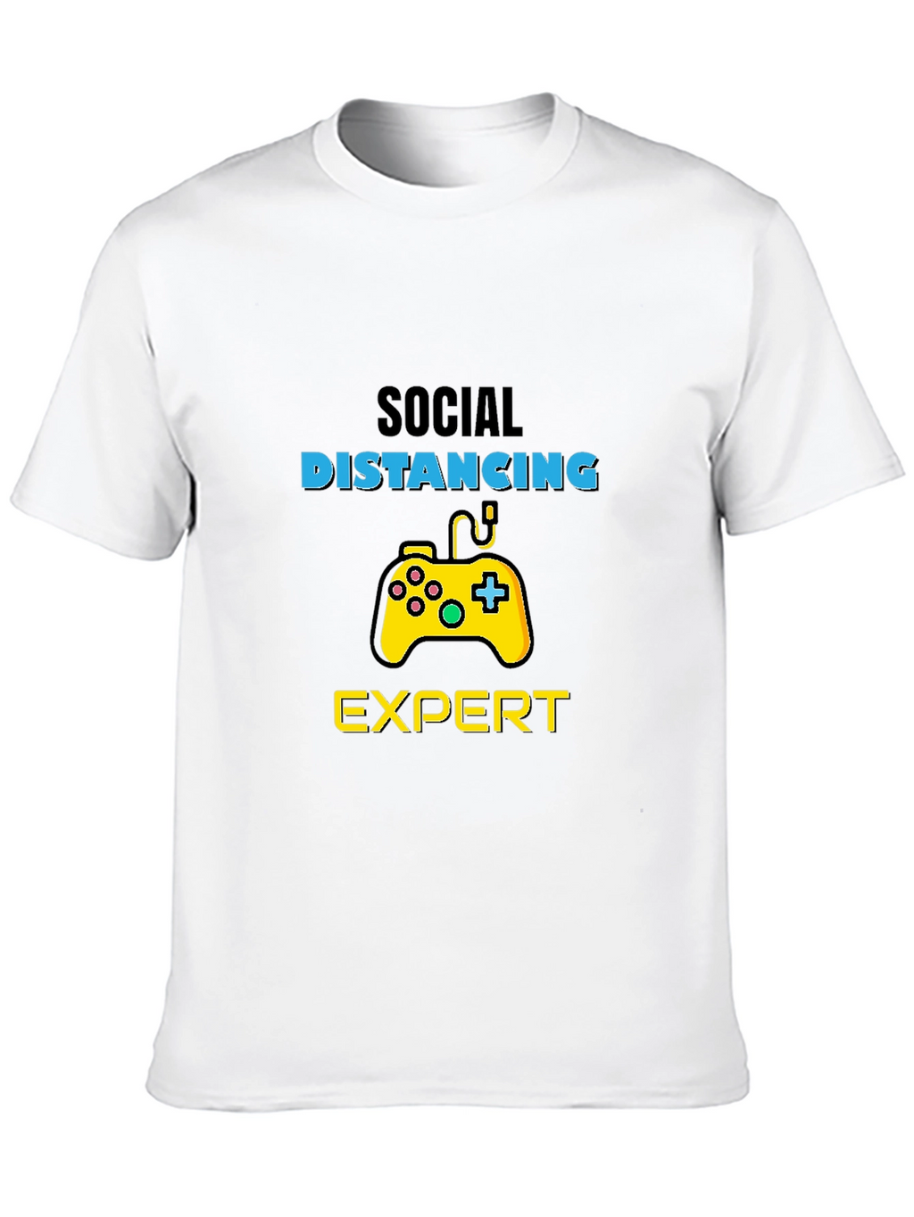 Social Distancing Expert Gamer T-Shirt