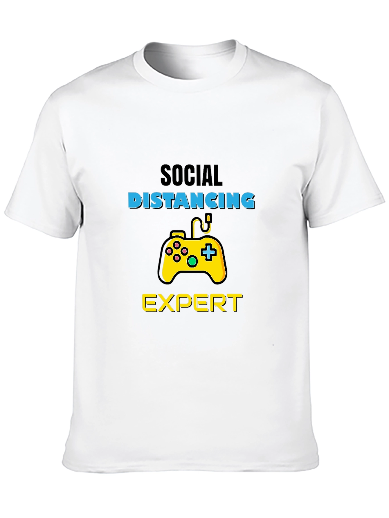 Social Distancing Expert Gamer T-Shirt