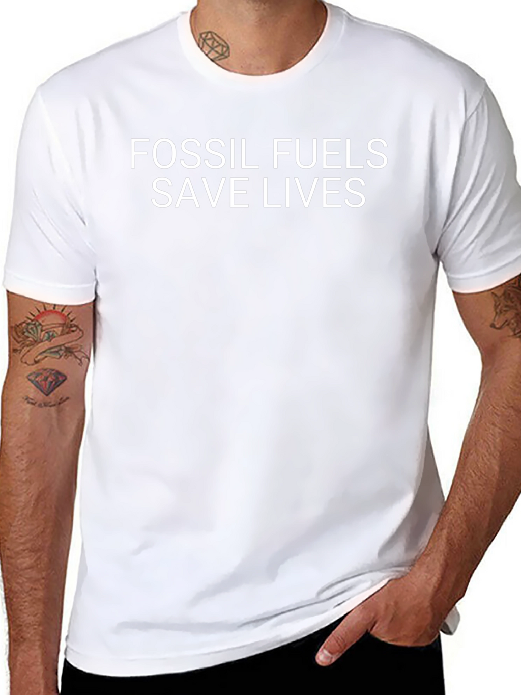 Fossil Fuels Save Lives T-Shirt