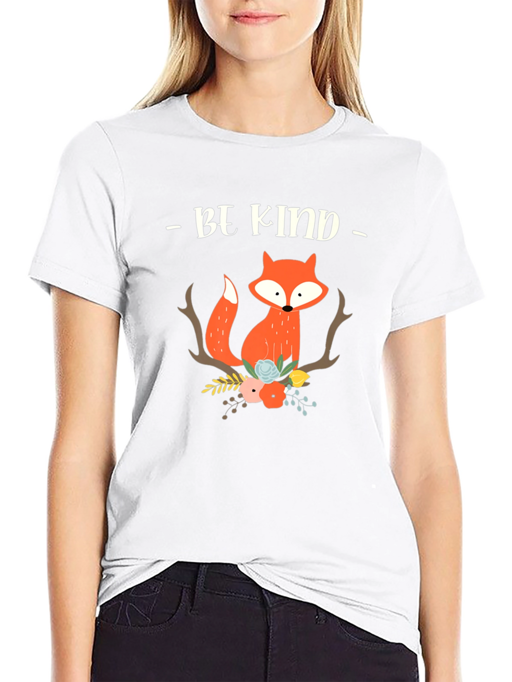 Be Kind Fox Graphic Tee - Unisex Soft Cotton