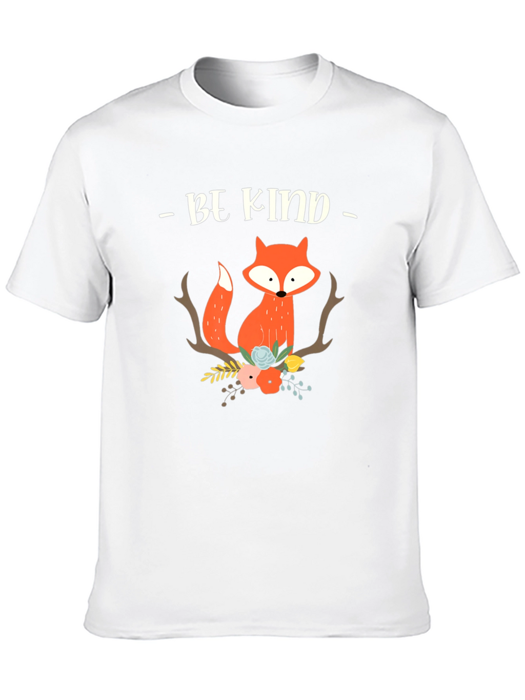 Be Kind Fox Graphic Tee - Unisex Soft Cotton