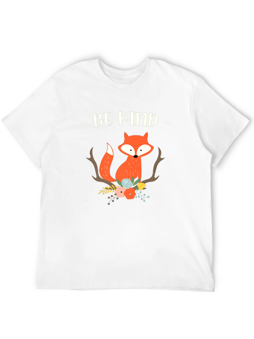 Be Kind Fox Graphic Tee - Unisex Soft Cotton