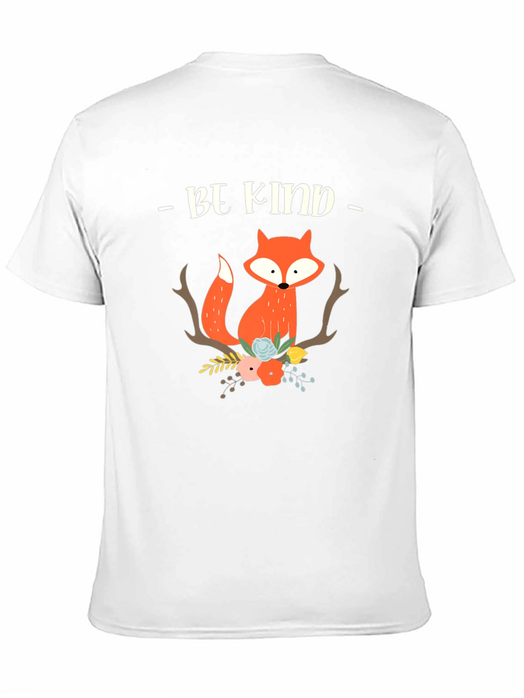 Be Kind Fox Graphic Tee - Unisex Soft Cotton