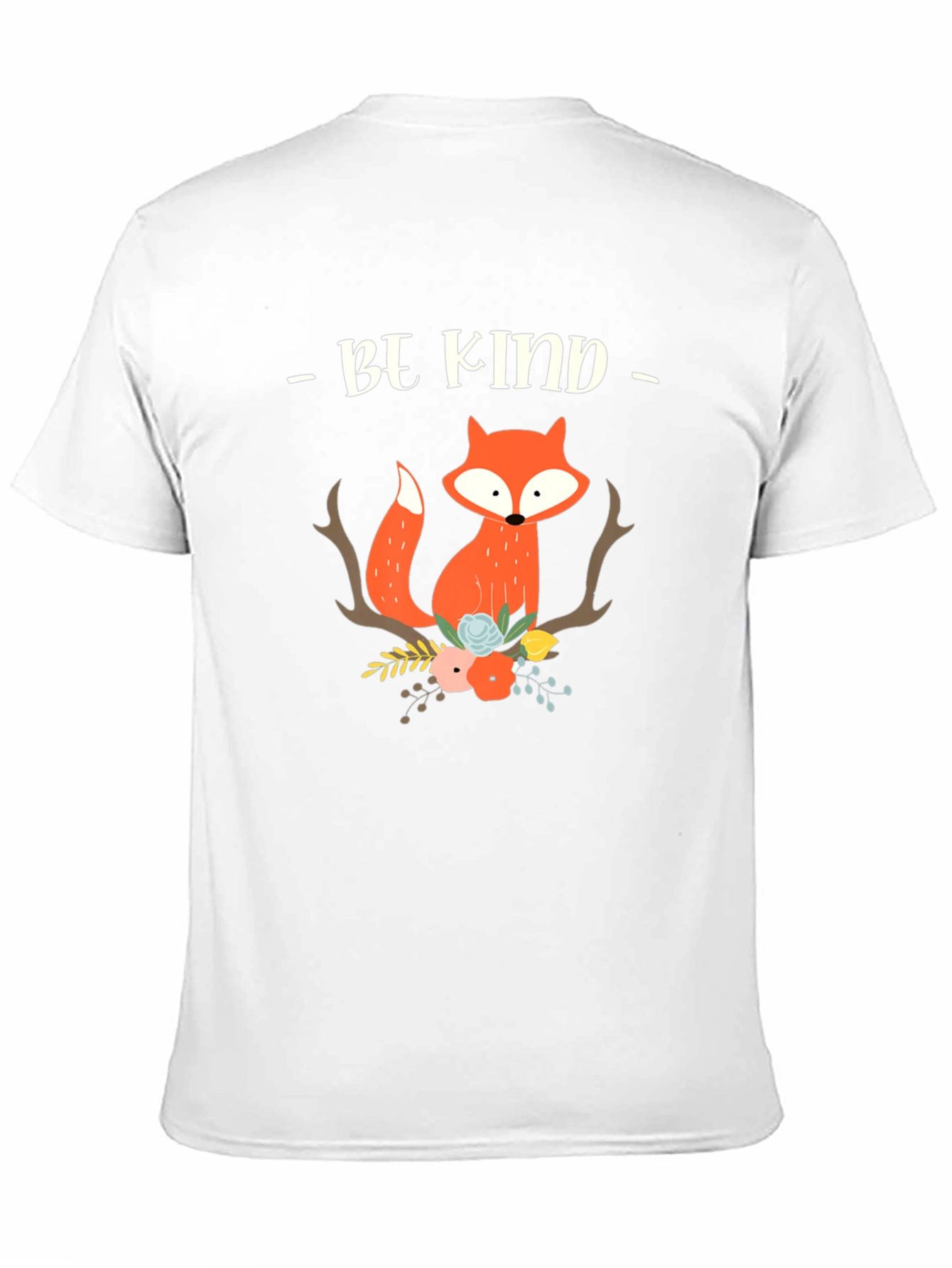 Be Kind Fox Graphic Tee - Unisex Soft Cotton