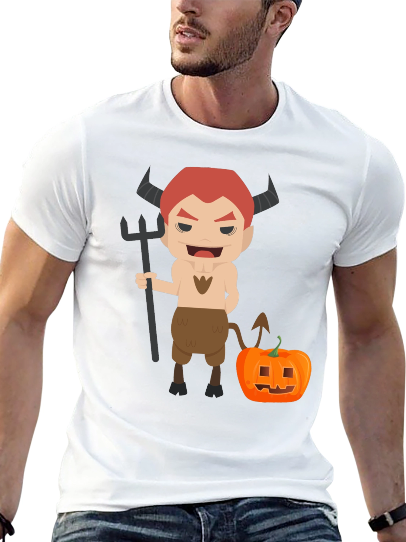 Halloween Devil Cartoon T-Shirt