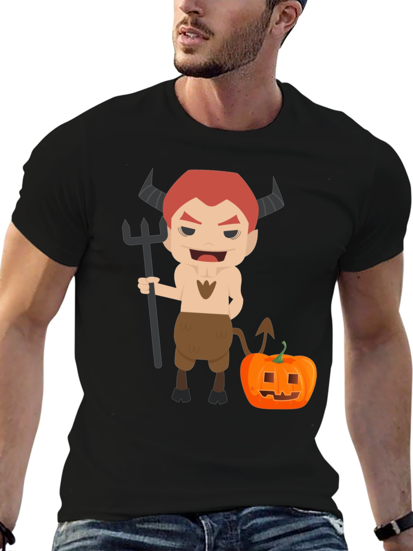 Halloween Devil Cartoon T-Shirt