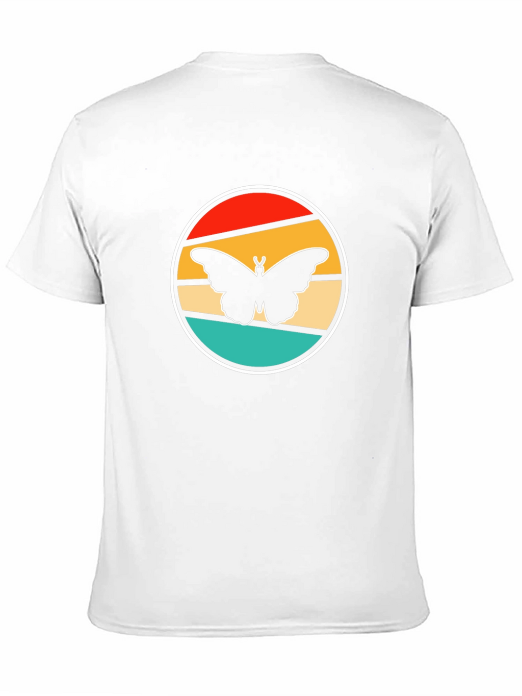 Retro Butterfly Graphic Tee - Stylish Comfort