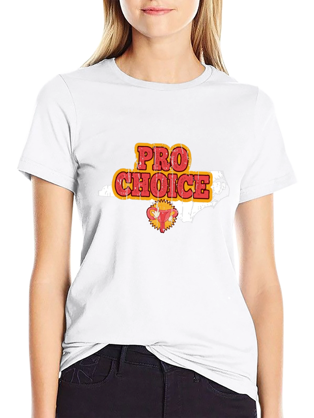 Pro Choice North Carolina Graphic T-Shirt