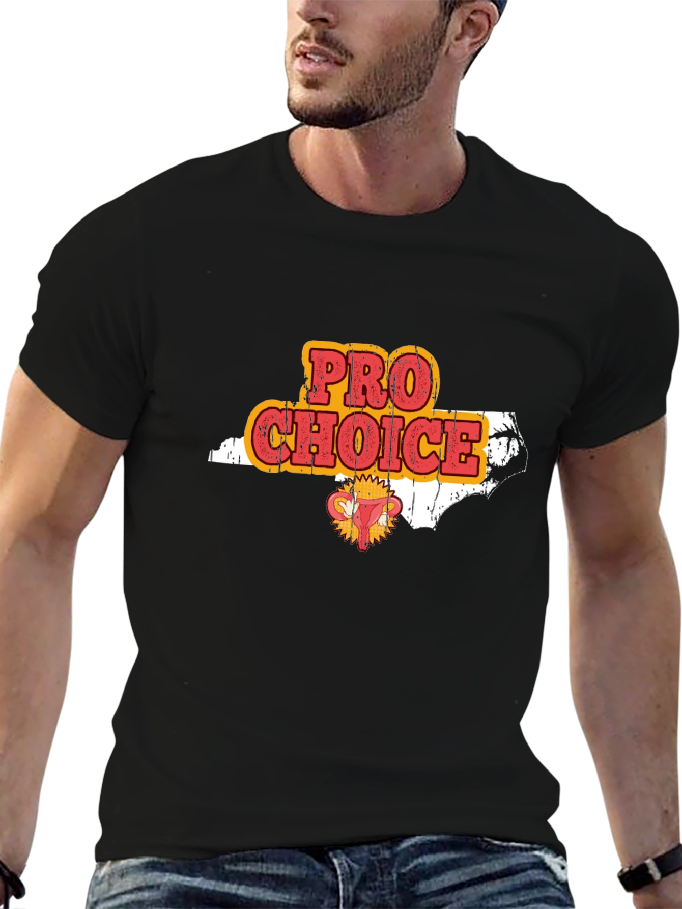 Pro Choice North Carolina Graphic T-Shirt