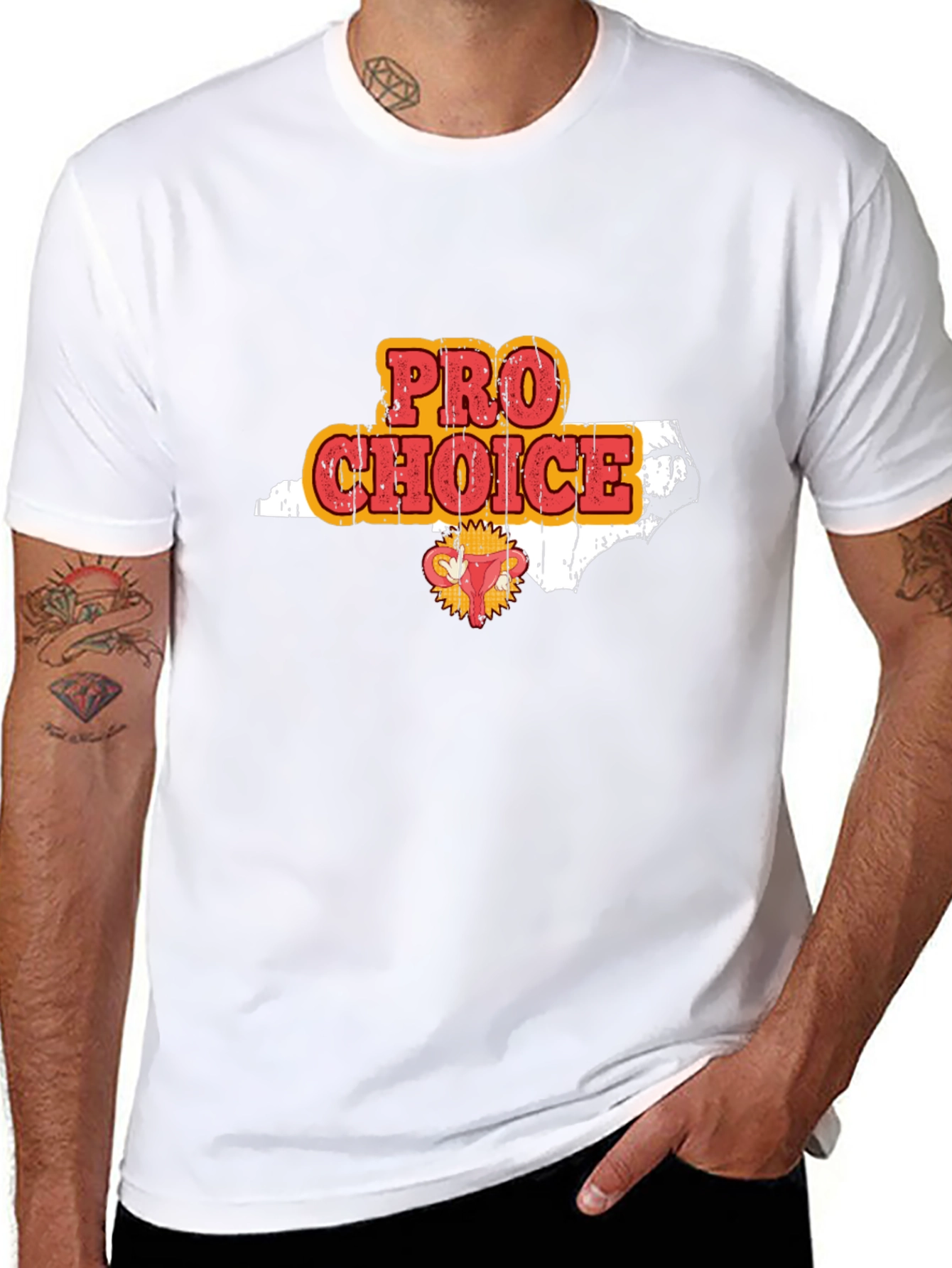 Pro Choice North Carolina Graphic T-Shirt