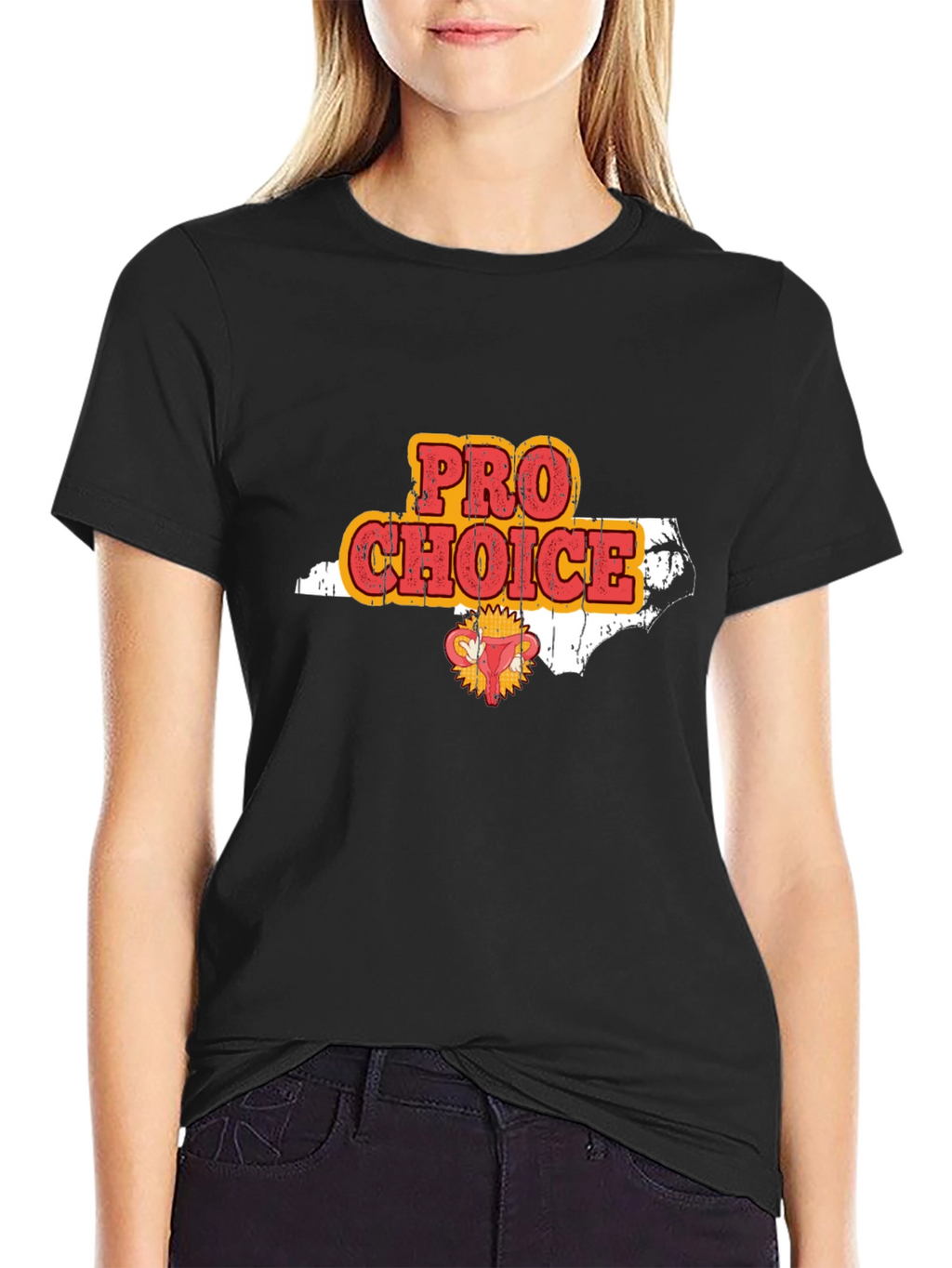 Pro Choice North Carolina Graphic T-Shirt