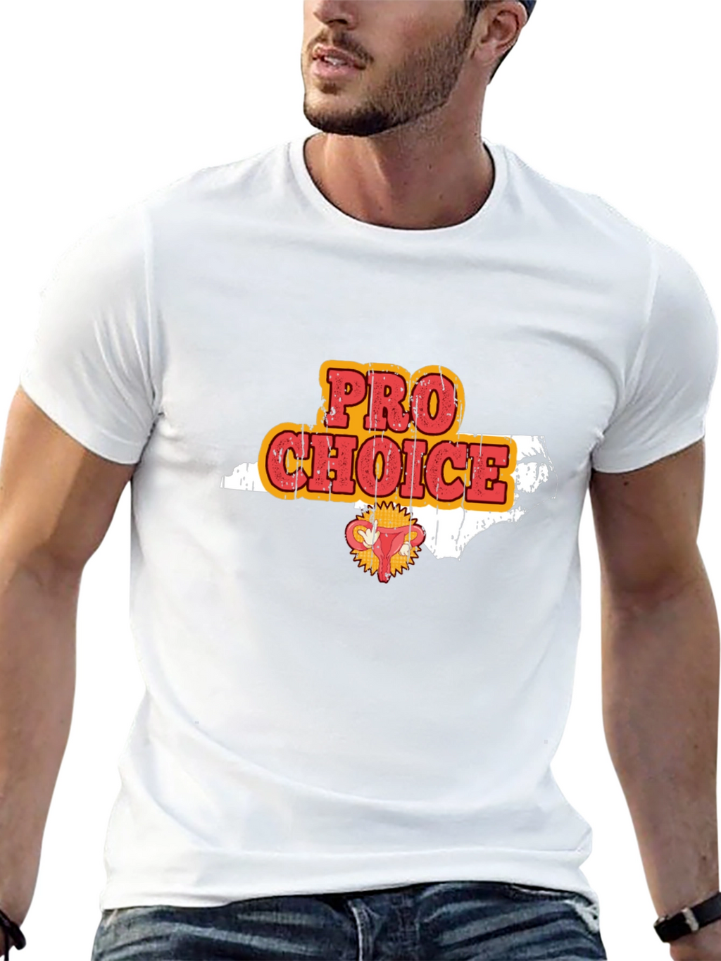 Pro Choice North Carolina Graphic T-Shirt