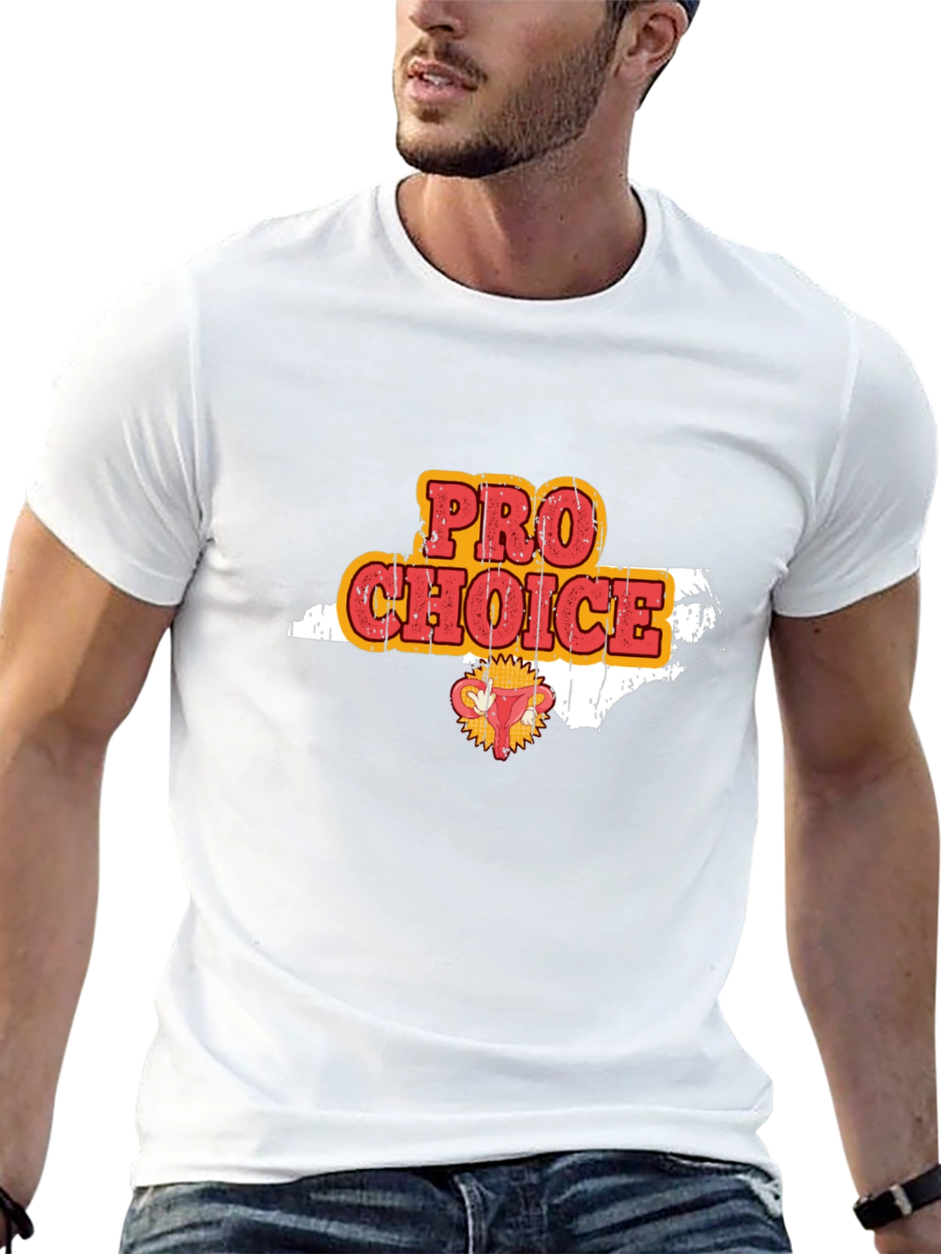 Pro Choice North Carolina Graphic T-Shirt