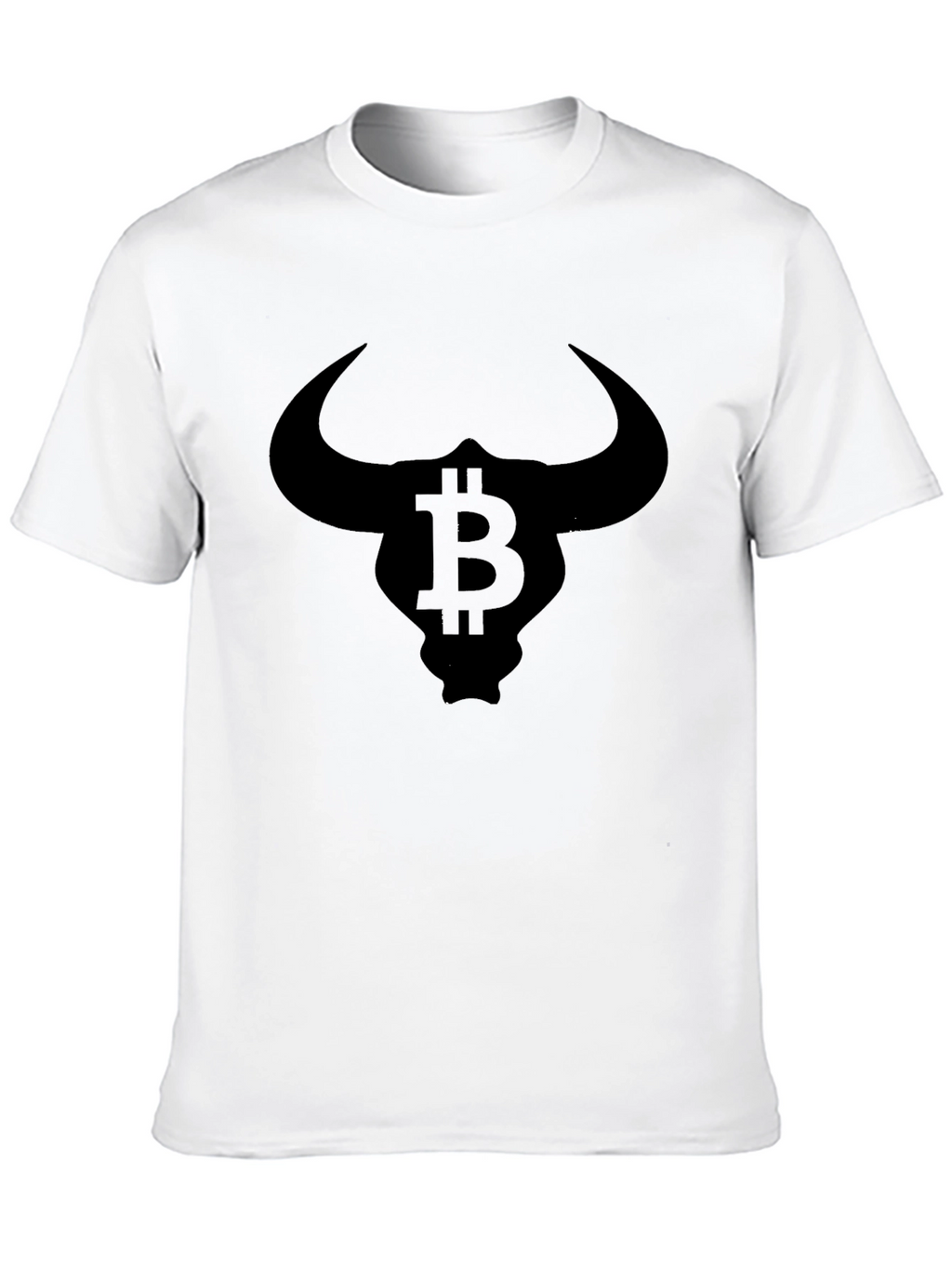 Bitcoin Bull Black T-Shirt - Crypto Currency Design