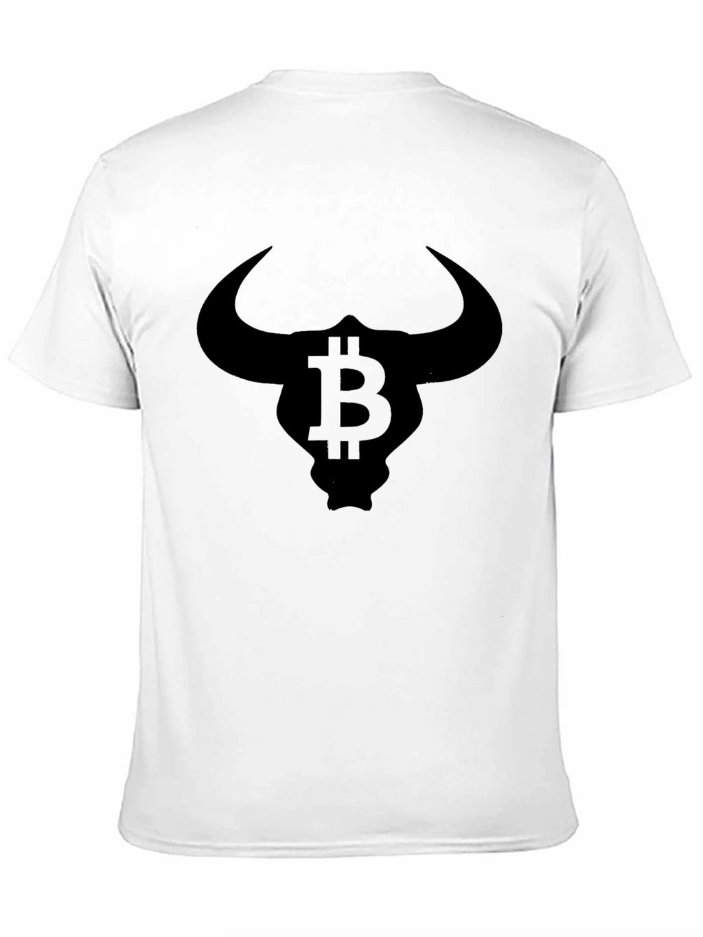 Bitcoin Bull Black T-Shirt - Crypto Currency Design