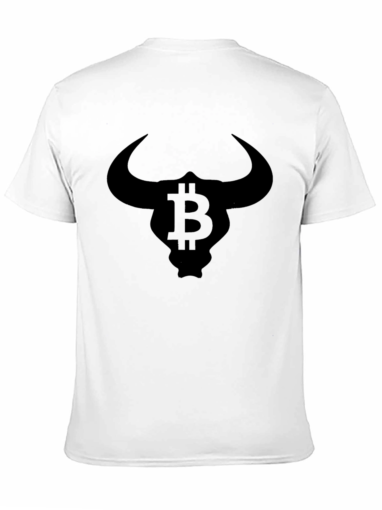 Bitcoin Bull Black T-Shirt - Crypto Currency Design