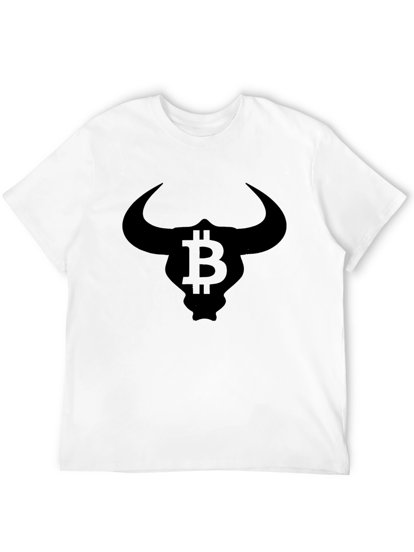 Bitcoin Bull Black T-Shirt - Crypto Currency Design