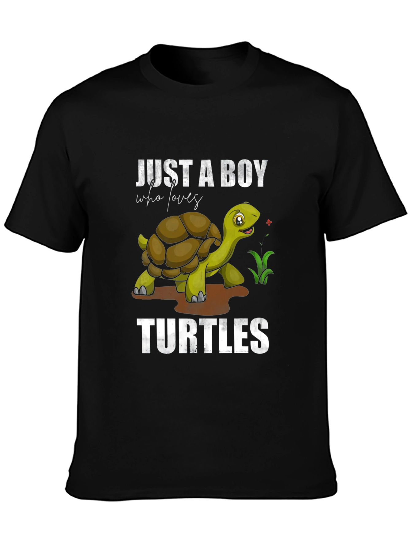 Boy Who Loves Turtles T-Shirt