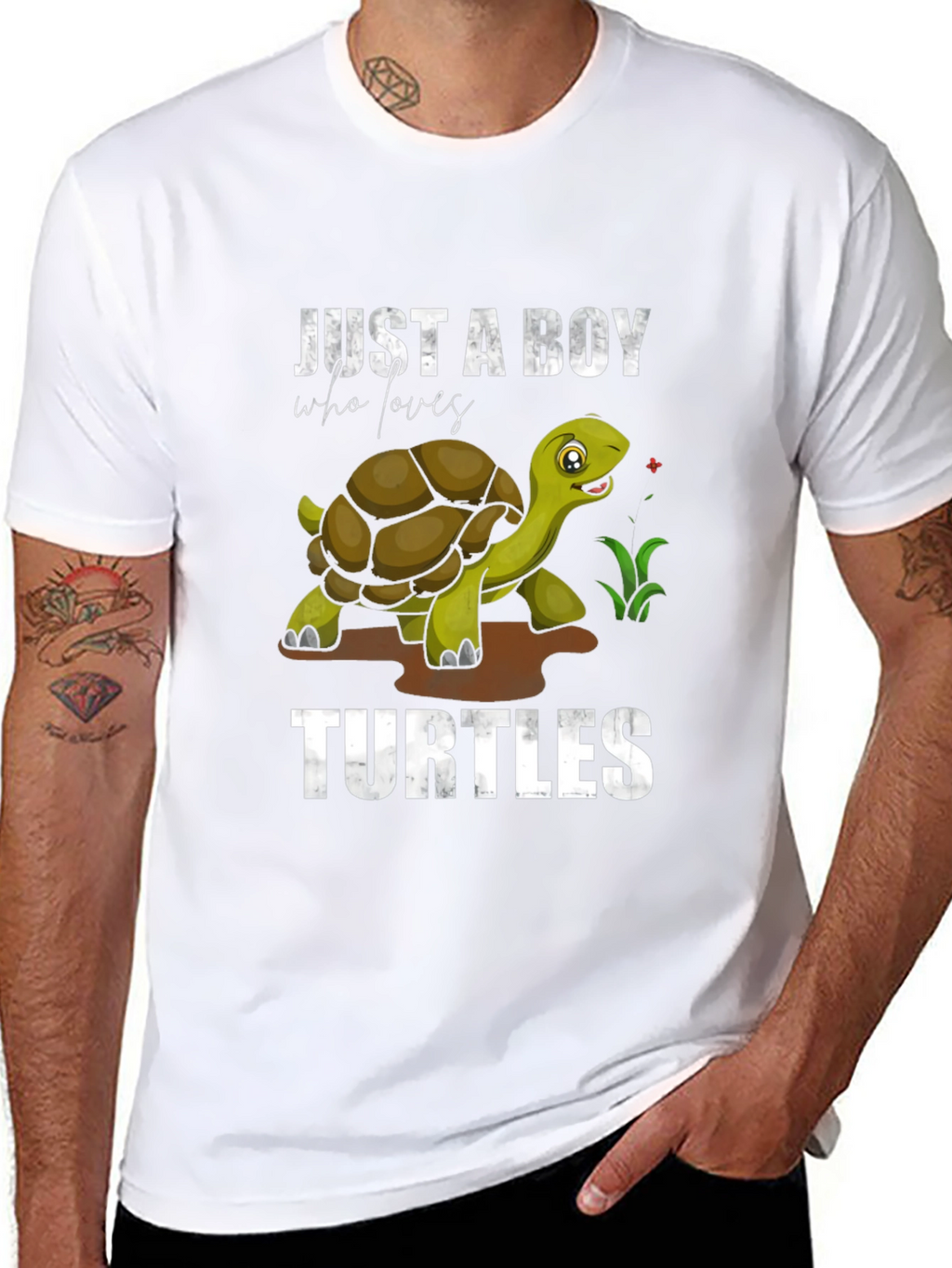 Boy Who Loves Turtles T-Shirt