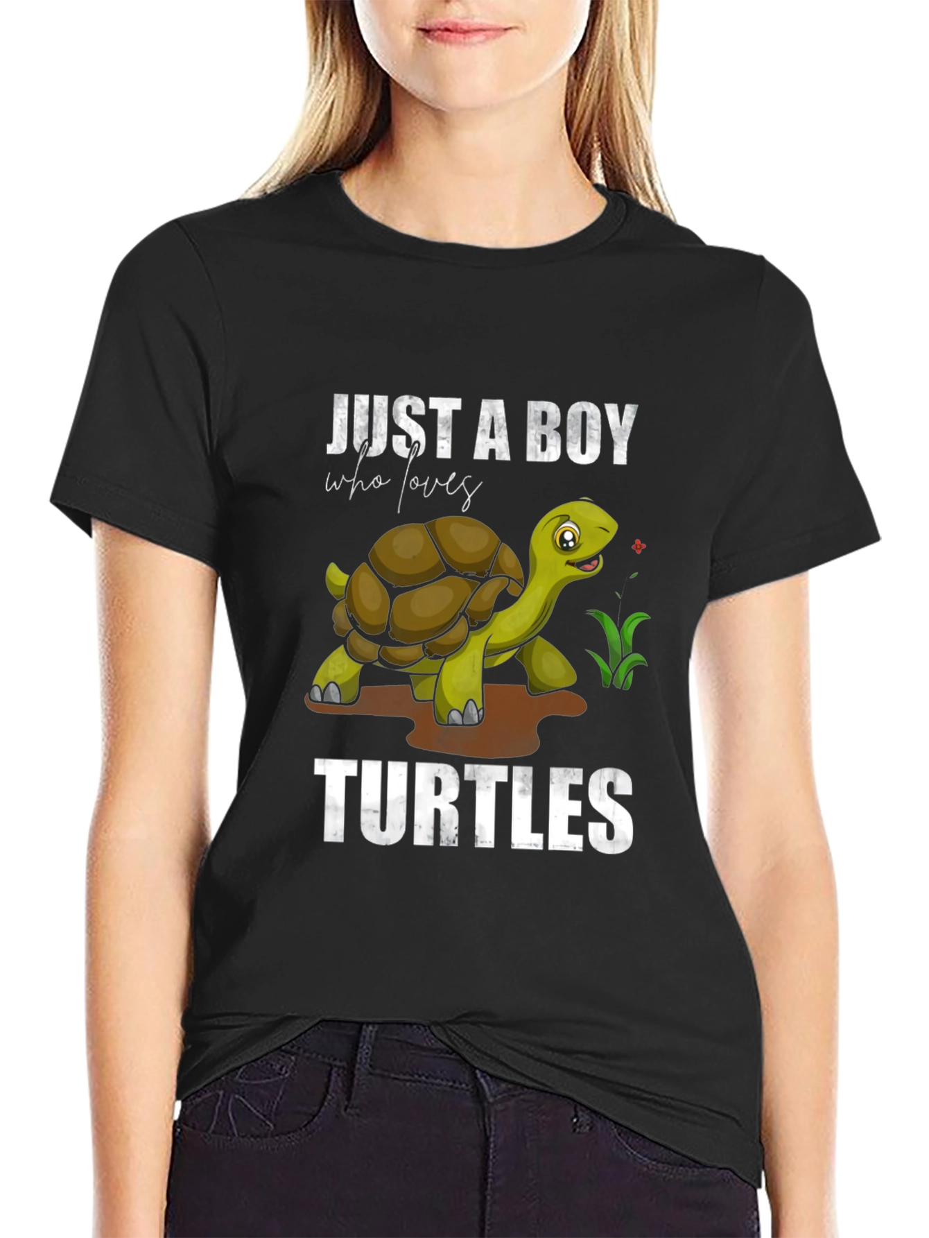 Boy Who Loves Turtles T-Shirt