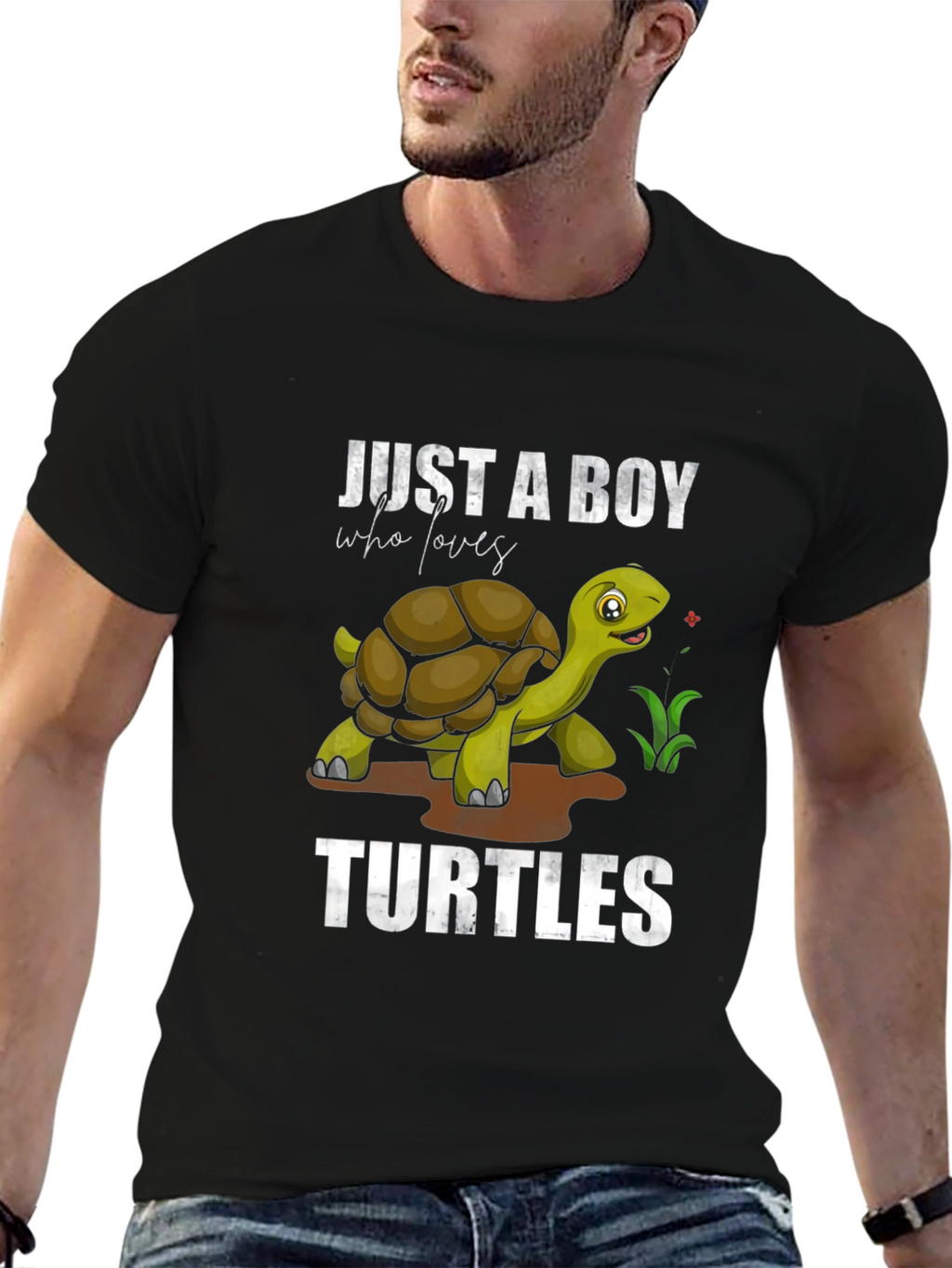 Boy Who Loves Turtles T-Shirt