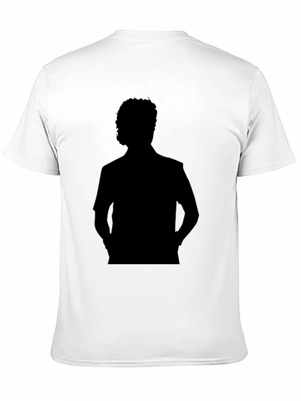Silhouette Graphic Black T-Shirt - Stylish Casual Wear