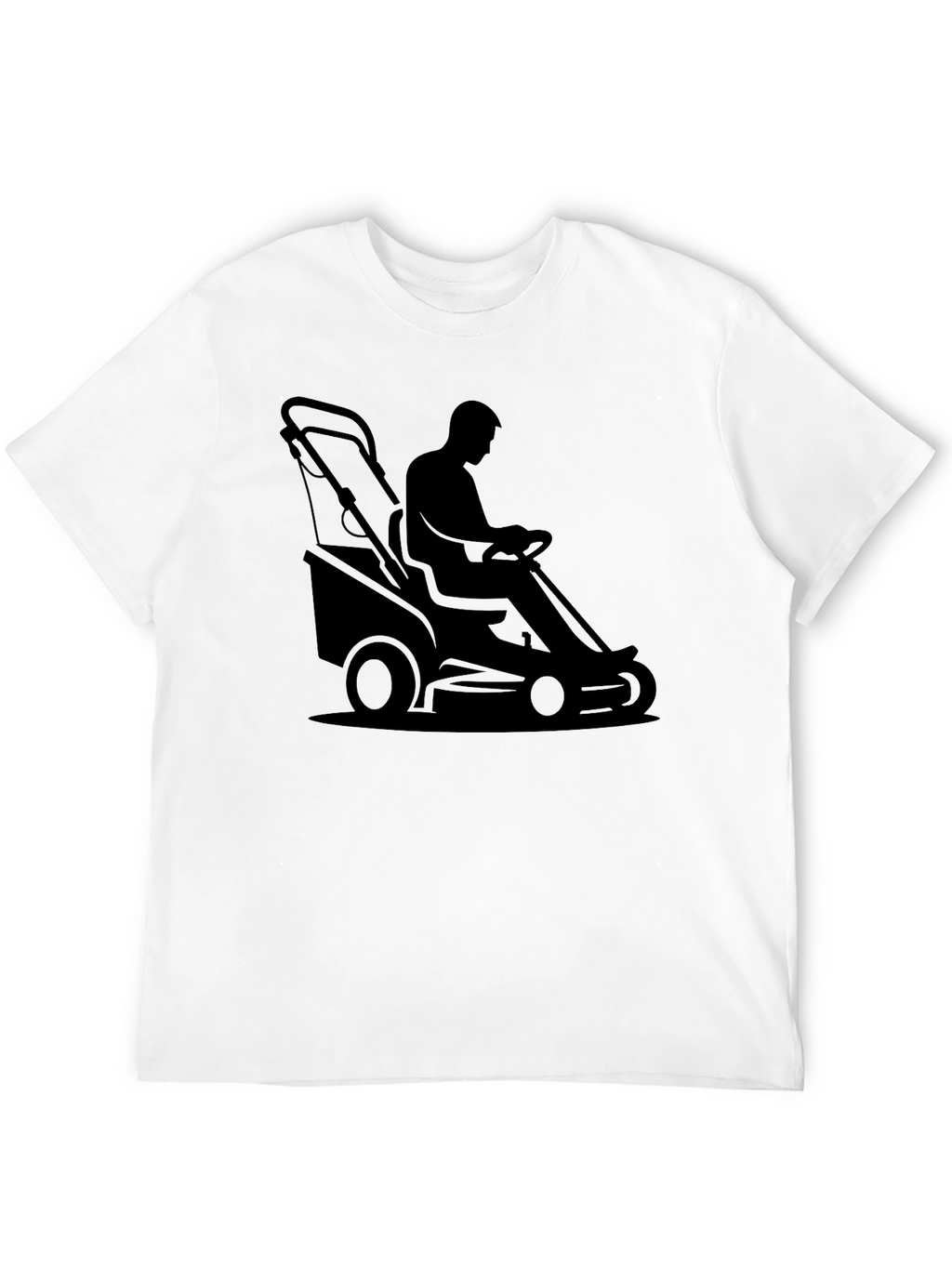 Ride-On Lawn Mower Graphic T-Shirt