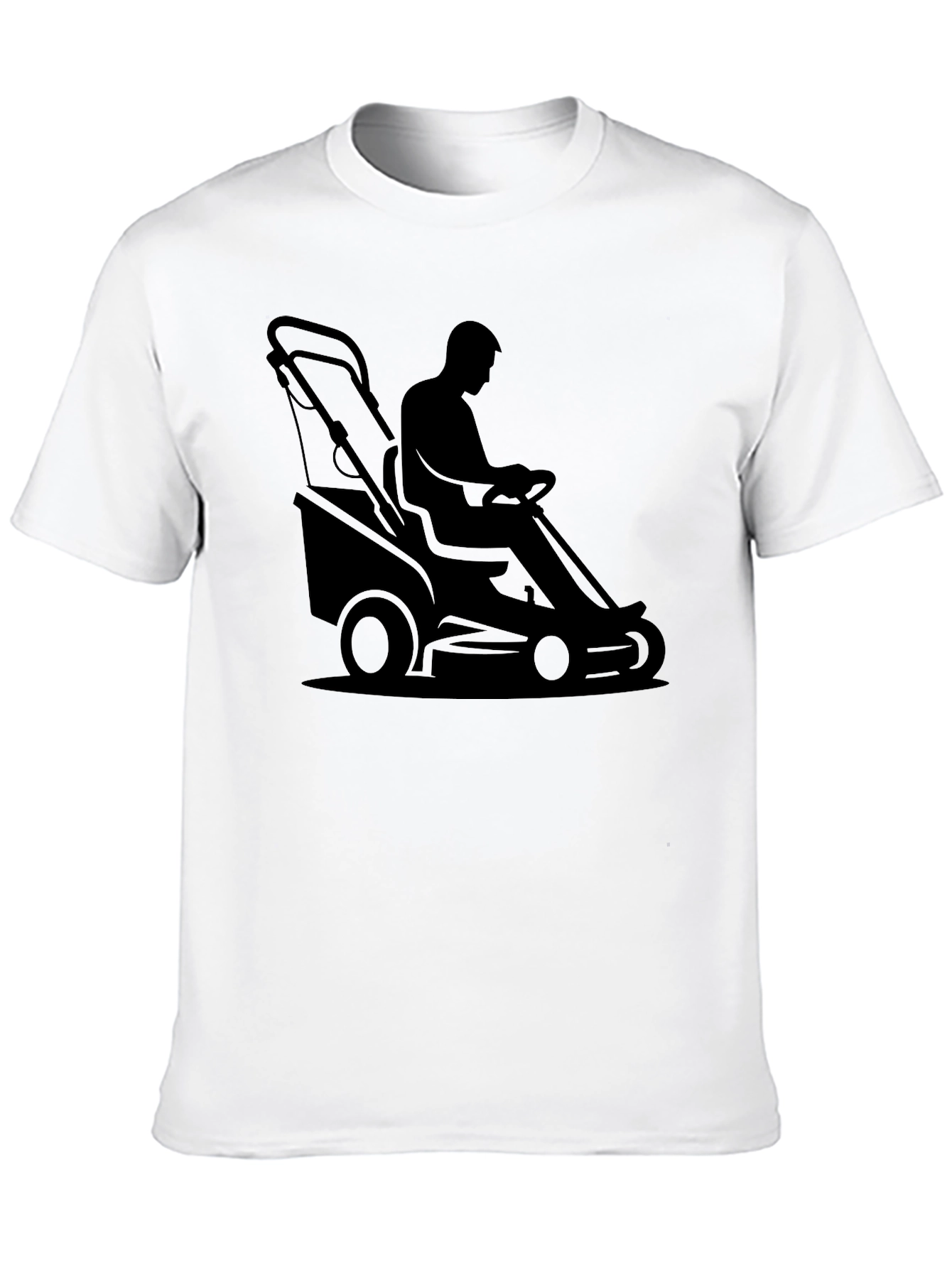 Ride-On Lawn Mower Graphic T-Shirt