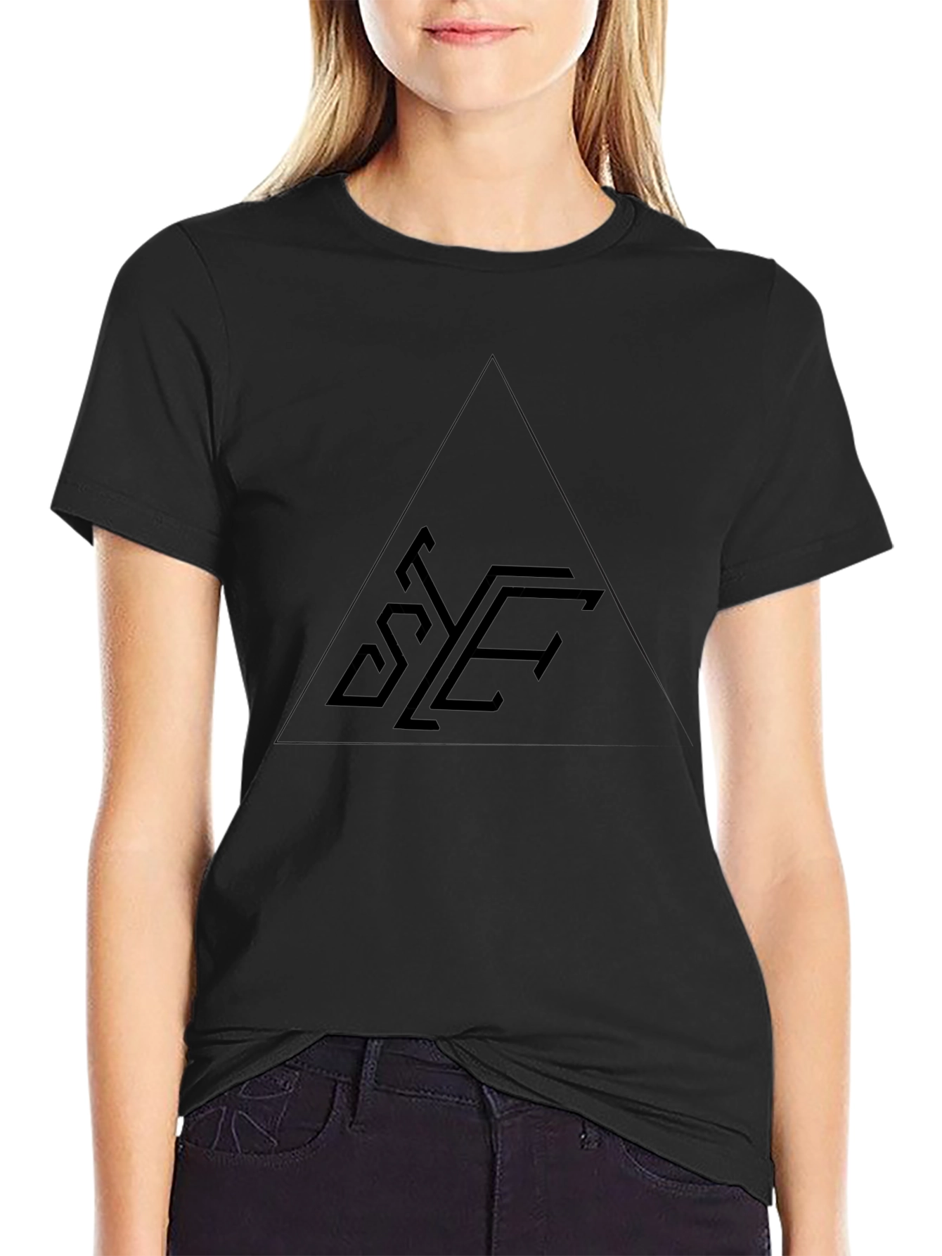 Mens Black Graphic Tee - Stylish & Comfortable